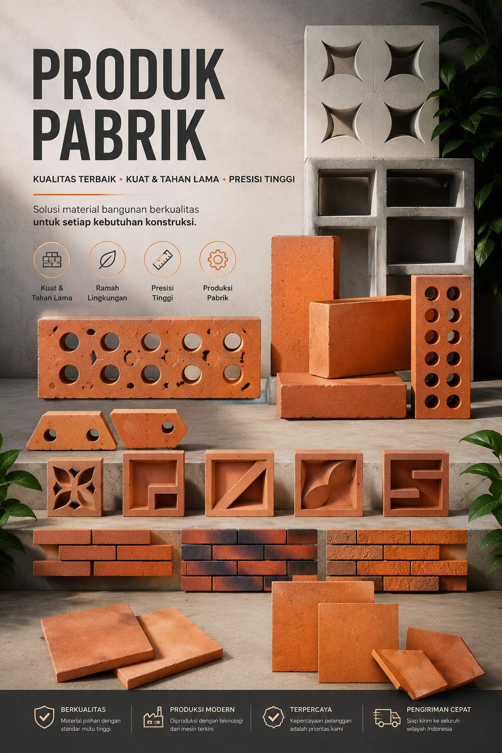 Produk roster minimalis